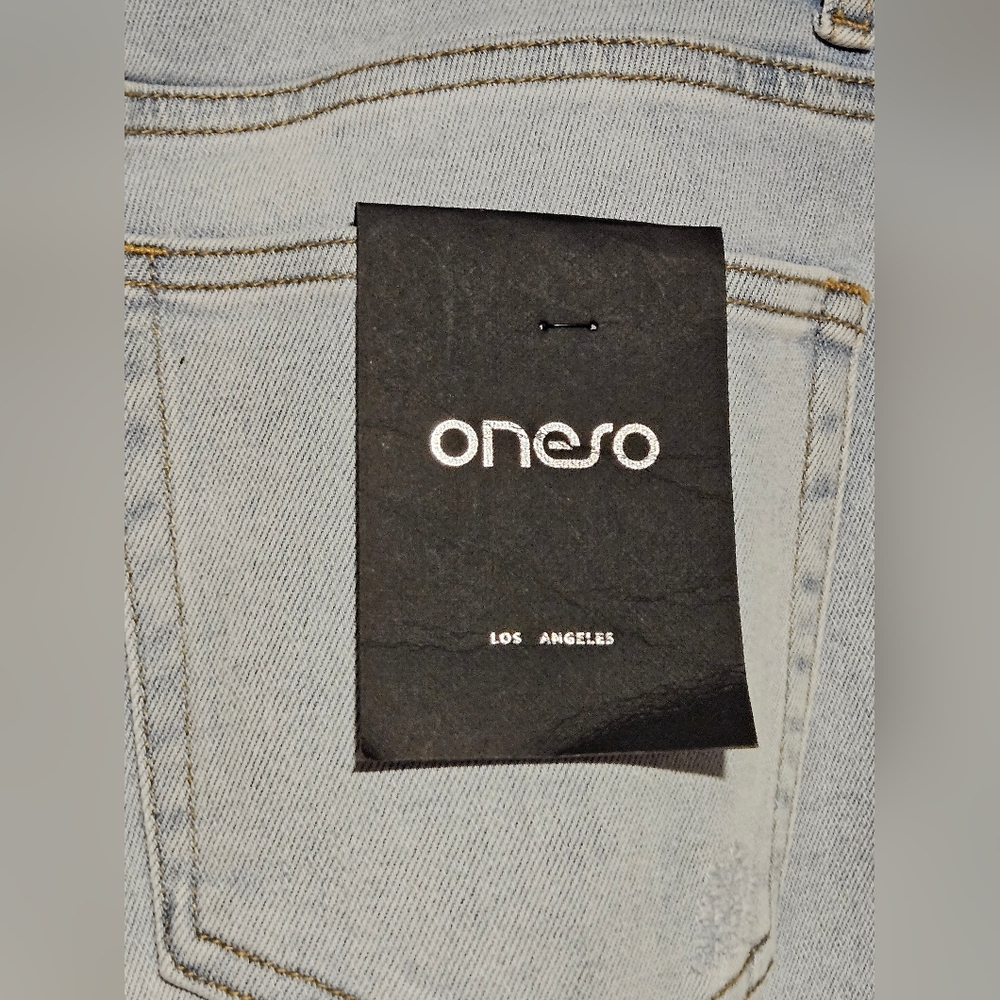 Oneso Mid Rise Wide Leg Jeans Various Sizes - Picture 16 of 16
